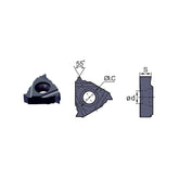 Threading Inserts (thin type) RT16.01W/16.01N-8/9/10/11/12/14/16WB - Makotools Industrial Supply Tools for Metal Cutting